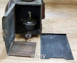 Vintage Original Railroad Lantern Antique collectible kerosene oil Railway lamp