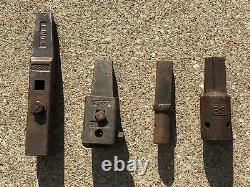 Vintage Original Railroad Switch Stand Mast (Lot of 4)