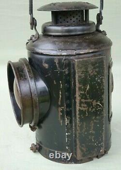 Vintage Original The Adlake Non Sweating Lamp Railway Signal Lamp