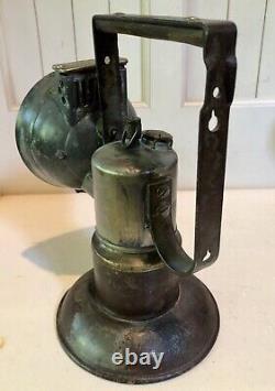 Vintage Oxweld Carbide Railroad Lamp / Lantern Hand Held