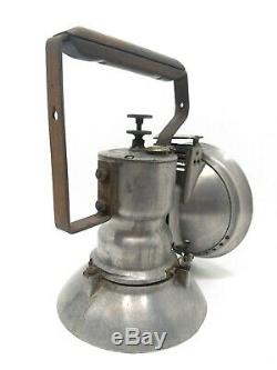 Vintage Oxweld MODEL A UNION CARBIDE LAMP Railroad / Mining Lantern + More