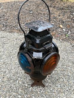 Vintage PRR Pennsylvania Railroad Adlake Model 1284 Non-Sweating Switch Lamp M