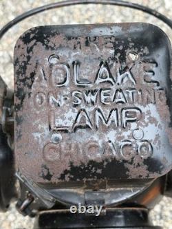 Vintage PRR Pennsylvania Railroad Adlake Model 1284 Non-Sweating Switch Lamp M