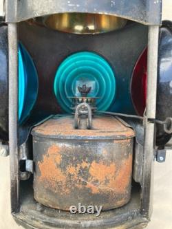 Vintage Piper HLP M Train Railroad Lantern, CNR, Piper Montreal