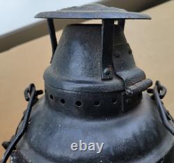 Vintage Piper Toronto Railroad Lantern Railway Caboose Lamp Frame