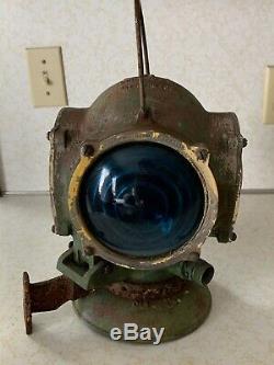 Vintage Pyle National Railroad Electric Marker Lamp Lantern Switch Train Light