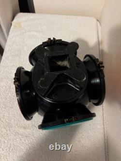 Vintage Railroad Adlake 4 Way Signal Lamp with Lenses