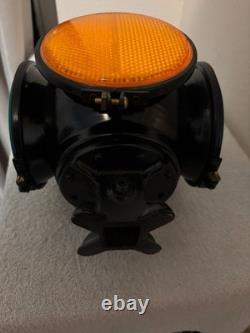 Vintage Railroad Adlake 4 Way Signal Lamp with Lenses