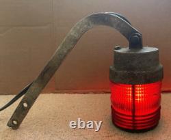 Vintage Railroad Boom Light Lamp Crossing Gate Light WRRSCO 1585 3
