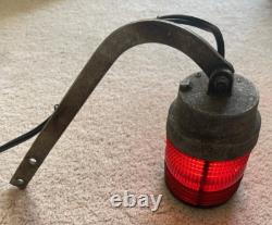 Vintage Railroad Boom Light Lamp Crossing Gate Light WRRSCO 1585 3