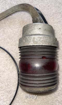 Vintage Railroad Boom Light Lamp Crossing Gate Light WRRSCO 1585 3