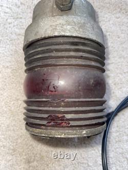 Vintage Railroad Boom Light Lamp Crossing Gate Light WRRSCO 1585 3