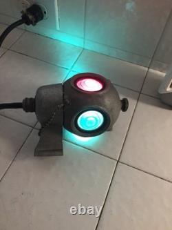 Vintage Railroad Caboose Marker Light Lamp- Attributed Pyle National Glass