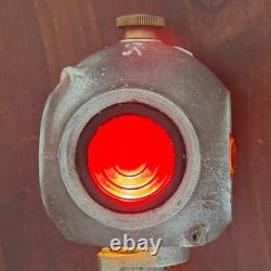 Vintage Railroad Caboose Marker Light Lamp Attributed Pyle National WORKS