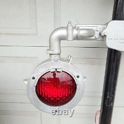 Vintage Railroad Crossing Light Flasher W RRS 1937 Red RR Retired