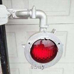 Vintage Railroad Crossing Light Flasher W RRS 1937 Red RR Retired