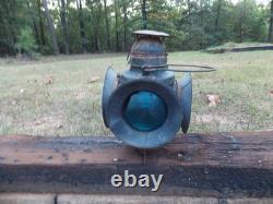 Vintage Railroad Handlan Marker Lamp Train Lantern 16 STL B&M RR