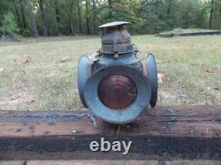 Vintage Railroad Handlan Marker Lamp Train Lantern 16 STL B&M RR