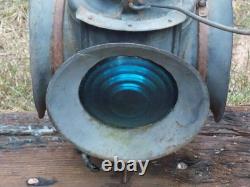 Vintage Railroad Handlan Marker Lamp Train Lantern 16 STL B&M RR