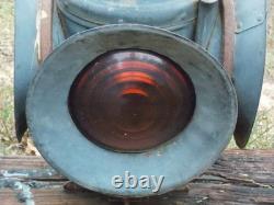 Vintage Railroad Handlan Marker Lamp Train Lantern 16 STL B&M RR