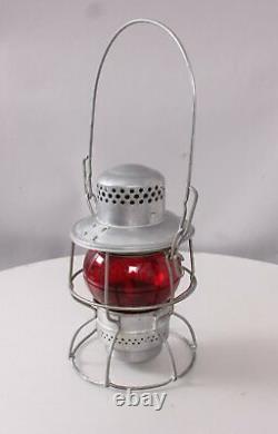 Vintage Railroad Kerosene Lantern EX
