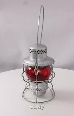 Vintage Railroad Kerosene Lantern EX