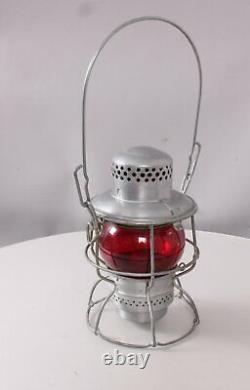 Vintage Railroad Kerosene Lantern EX