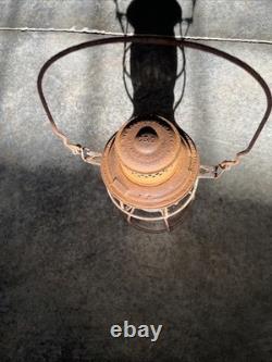 Vintage Railroad Lantern Chicago & North Western