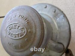 Vintage Railroad Lantern. Dietz Vesta USA N. Y. Patented