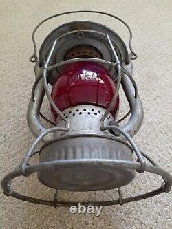 Vintage Railroad Lantern. Dietz Vesta USA N. Y. Patented