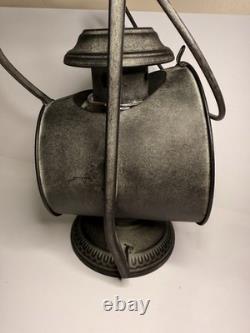 Vintage Railroad Lantern Globe Candle Antique Light Signal