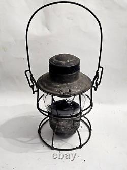 Vintage Railroad Lantern Rock Island Adams & Westlake Co. Canada 1921-1923 Clear