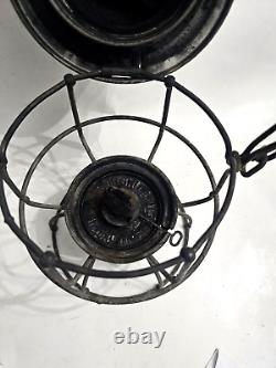 Vintage Railroad Lantern Rock Island Adams & Westlake Co. Canada 1921-1923 Clear