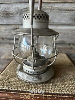 Vintage Railroad Lantern T. L. Moore San Antonio Texas
