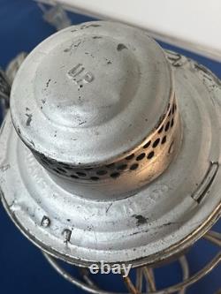 Vintage Railroad Lantern UPRR Union Pacific Red Lamp Adams Westlake