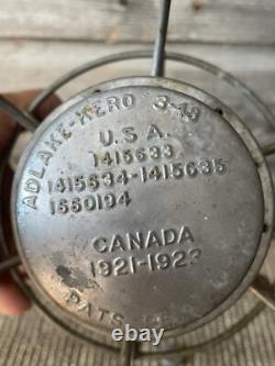Vintage Railroad/Railway C. P. R. Lantern Orange Adlake Kero Globe