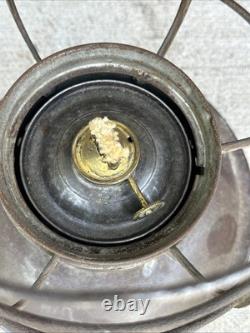 Vintage Railroad/Railway G. T. R Lantern E. T. Wright Lantern Red Globe