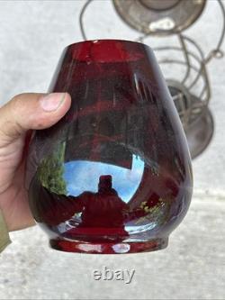 Vintage Railroad/Railway G. T. R Lantern E. T. Wright Lantern Red Globe