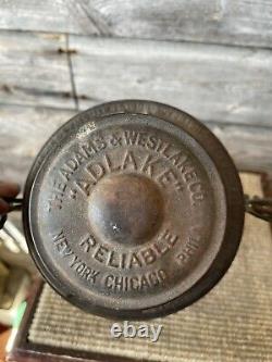 Vintage Railroad/Railway Lantern C. P. R. Tall Globe