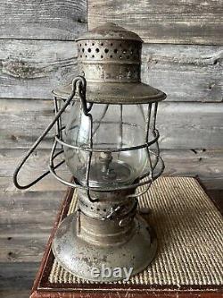 Vintage Railroad/Railway Lantern Fireman Lantern The Bundy Lantern