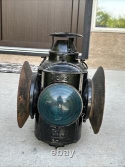 Vintage Railroad/Railway Signal Lamp C. P. R Lamp