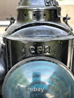 Vintage Railroad/Railway Signal Lamp C. P. R Lamp