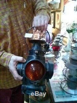 Vintage Railroad Signal Lantern