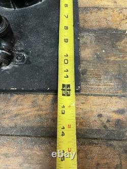 Vintage Railroad Signal Light Lantern Industrial Multi Color Glass Lamp Working