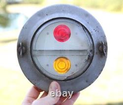 Vintage Railroad Switch Lamp Signal Lantern Caboose RR glass lens window PARTS