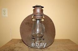 Vintage Railroad Train Caboose Lantern Lamp Light