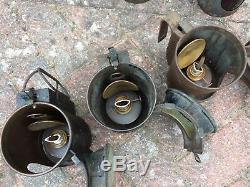 Vintage Railway Lamps. British Railways. BR. SET OF 3