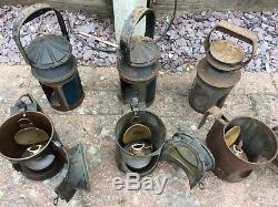 Vintage Railway Lamps. British Railways. BR. SET OF 3