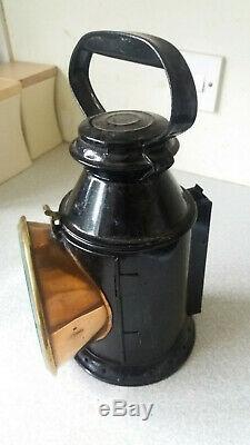 Vintage Railway Lantern / Lamp Lms- Sherwoods Burner