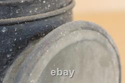 Vintage Railway Lantern Railroad Lamp European 1900s Authentic Green Red Light